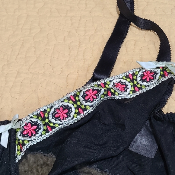 Freya sheer underwire plunge bra size M - Picture 7 of 9